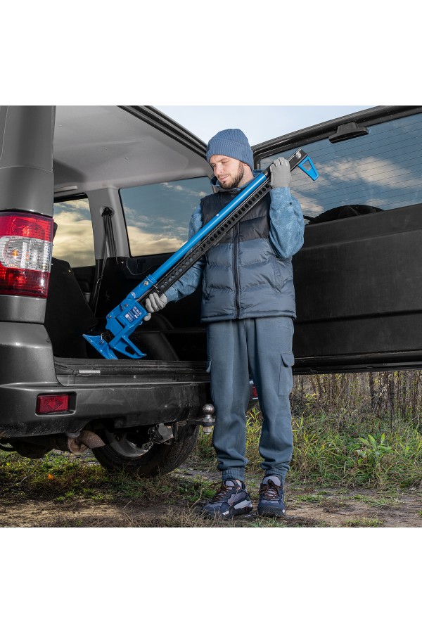 Домкрат реечный профессиональный 3 т, 115-1030 мм. HigH Jack Stels