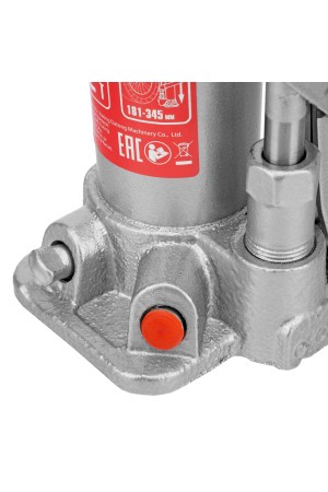 Домкрат гидравлический бутылочный, 2 т, высота подъема 181-345 мм Matrix