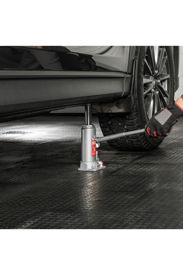 Домкрат гидравлический бутылочный, 3 т, высота подъема 194-372 мм Matrix