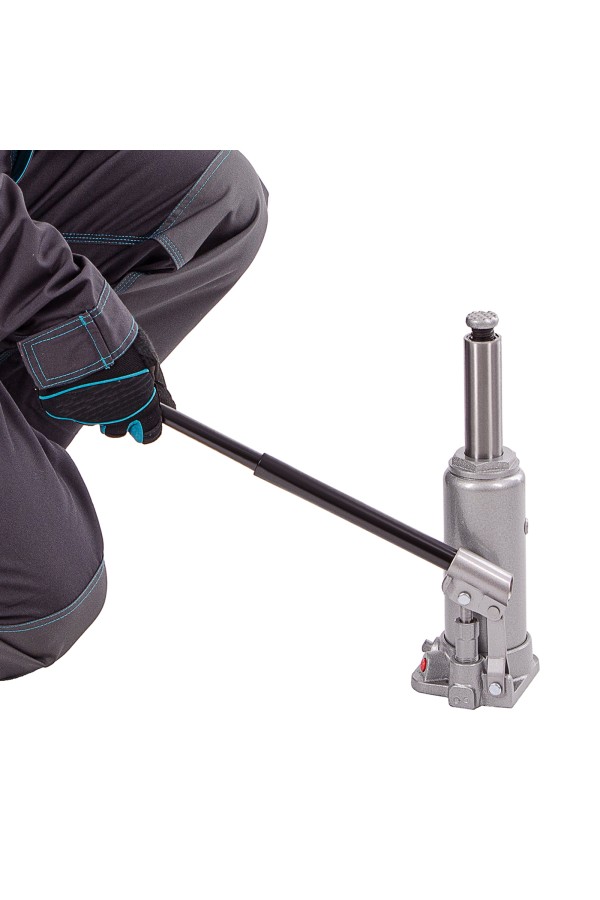 Домкрат гидравлический бутылочный, 5 т, высота подъема 216-413 мм Matrix