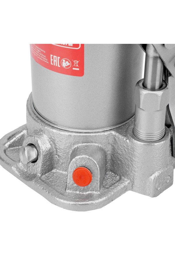 Домкрат гидравлический бутылочный, 8 т, высота подъема 230-457 мм Matrix