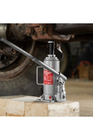 Домкрат гидравлический бутылочный, 10 т, высота подъема 230-460 мм Matrix