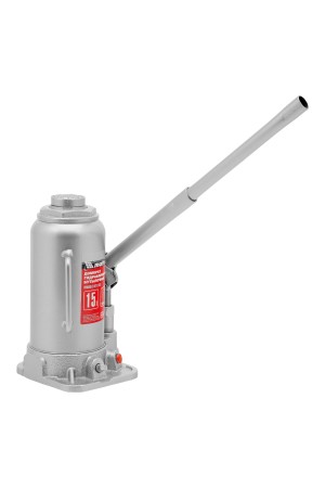 Домкрат гидравлический бутылочный, 15 т, высота подъема 230-460 мм Matrix