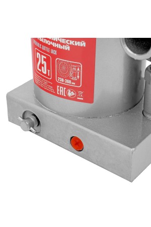 Домкрат гидравлический бутылочный, 25 т, высота подъема 230-360 мм Matrix