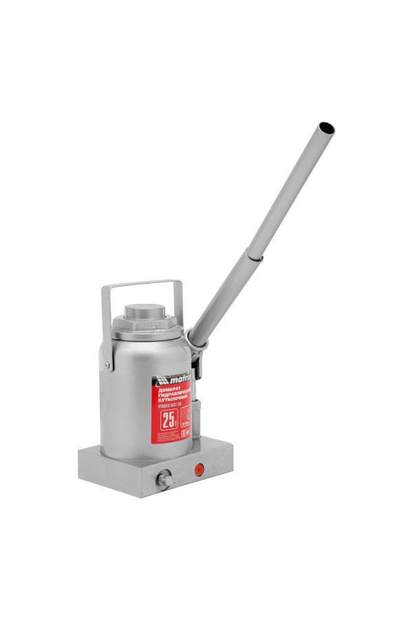 Домкрат гидравлический бутылочный, 25 т, высота подъема 230-360 мм Matrix