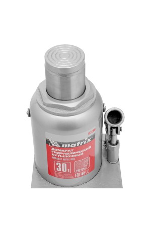 Домкрат гидравлический бутылочный, 30 т, высота подъема 260-415 мм Matrix