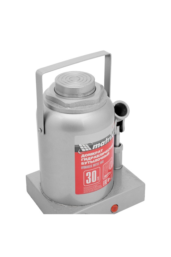 Домкрат гидравлический бутылочный, 30 т, высота подъема 260-415 мм Matrix
