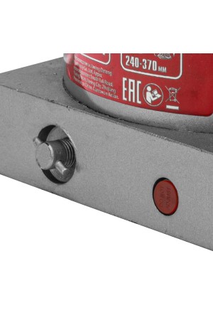 Домкрат гидравлический бутылочный, 50 т, высота подъема 240-370 мм Matrix