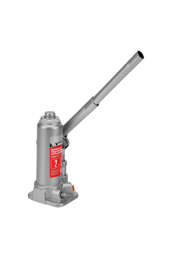 Домкрат гидравлический бутылочный, 2 т, высота подъема 181-345 мм, в пластиковый кейсе Matrix