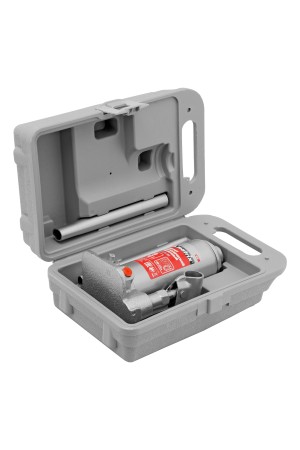 Домкрат гидравлический бутылочный, 3 т, высота подъема 194-372 мм, в пластиковый кейсе Matrix