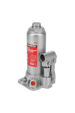 Домкрат гидравлический бутылочный, 3 т, высота подъема 194-372 мм, в пластиковый кейсе Matrix