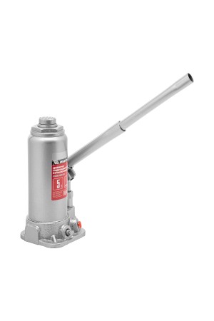 Домкрат гидравлический бутылочный, 5 т, высота подъема 216-413 мм, в пластиковый кейсе Matrix