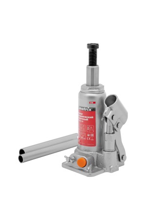 Домкрат гидравлический бутылочный, 2 т, h подъема 158-308 мм Matrix