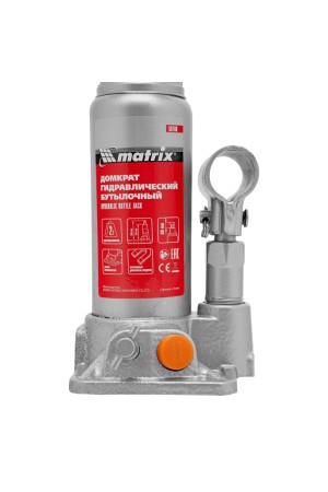 Домкрат гидравлический бутылочный, 2 т, h подъема 158-308 мм Matrix