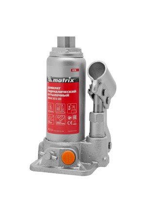 Домкрат гидравлический бутылочный, 2 т, h подъема 158-308 мм Matrix