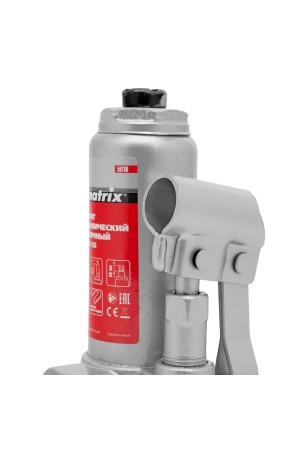 Домкрат гидравлический бутылочный, 2 т, h подъема 158-308 мм Matrix