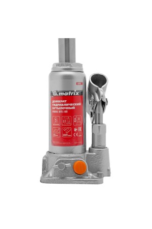 Домкрат гидравлический бутылочный, 2 т, h подъема 158-308 мм Matrix