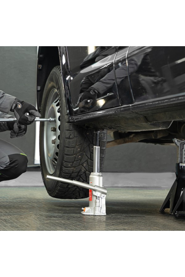 Домкрат гидравлический бутылочный, 4 т, h подъема 194-372 мм Matrix