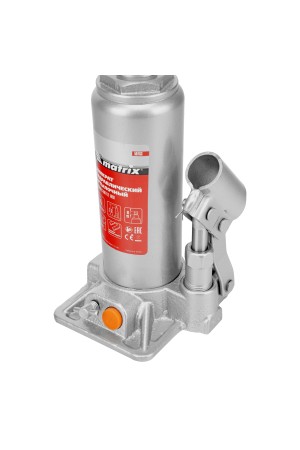 Домкрат гидравлический бутылочный, 4 т, h подъема 194-372 мм Matrix