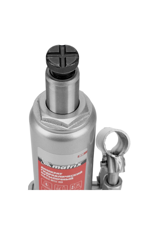 Домкрат гидравлический бутылочный, 4 т, h подъема 194-372 мм Matrix