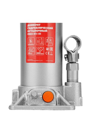 Домкрат гидравлический бутылочный, 6 т, h подъема 216-413 мм Matrix
