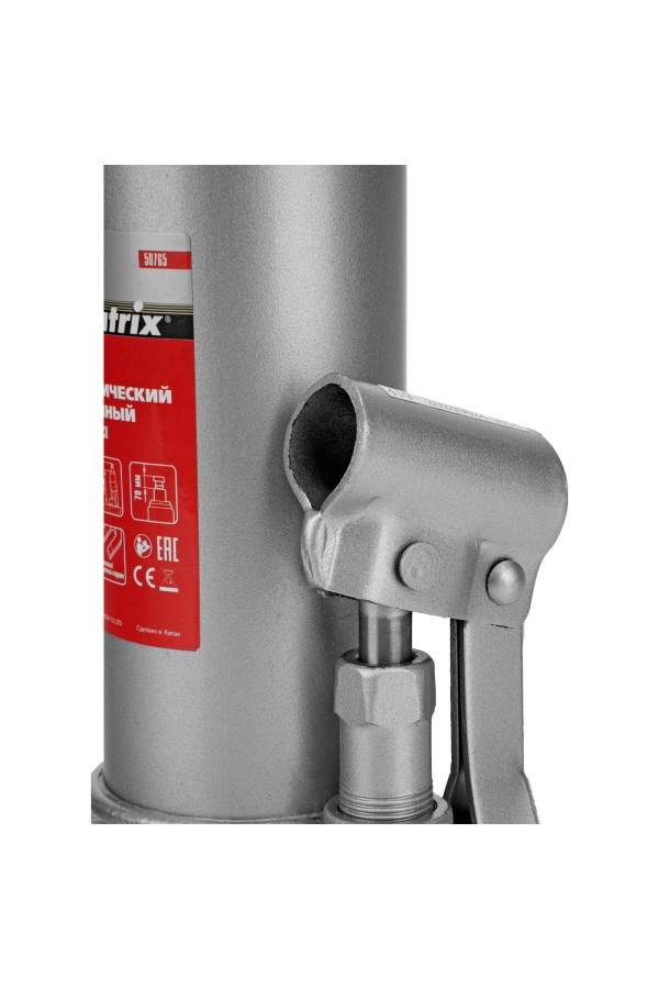 Домкрат гидравлический бутылочный, 6 т, h подъема 216-413 мм Matrix