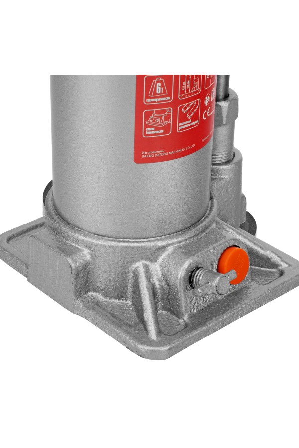 Домкрат гидравлический бутылочный, 6 т, h подъема 216-413 мм Matrix