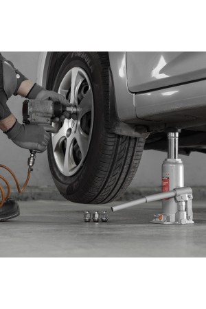 Домкрат гидравлический бутылочный, 6 т, h подъема 216-413 мм Matrix