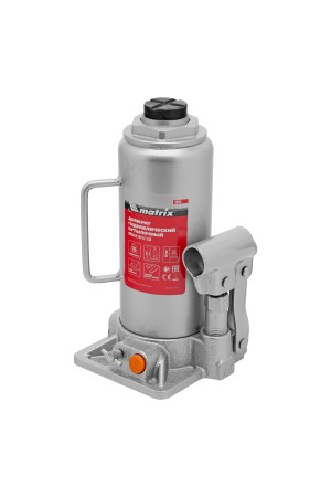 Домкрат гидравлический бутылочный, 10 т, h подъема 230-460 мм Matrix