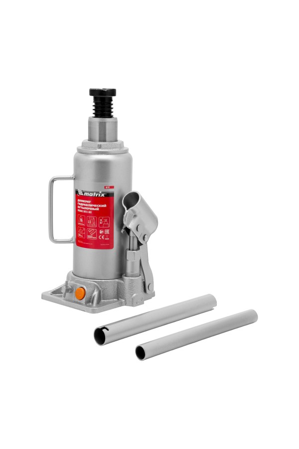 Домкрат гидравлический бутылочный, 10 т, h подъема 230-460 мм Matrix