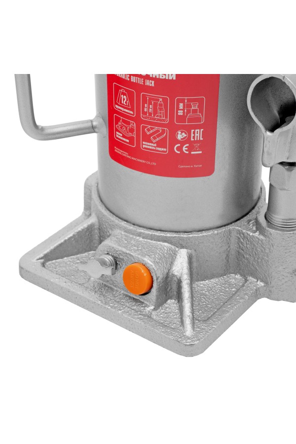 Домкрат гидравлический бутылочный, 12 т, h подъема 230-465 мм Matrix