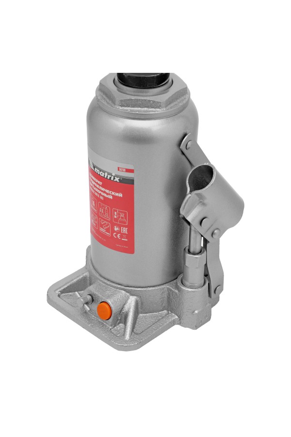 Домкрат гидравлический бутылочный, 16 т, h подъема 230-460 мм Matrix