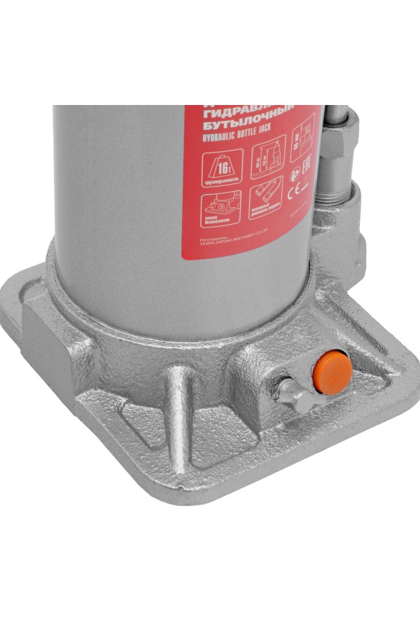 Домкрат гидравлический бутылочный, 16 т, h подъема 230-460 мм Matrix