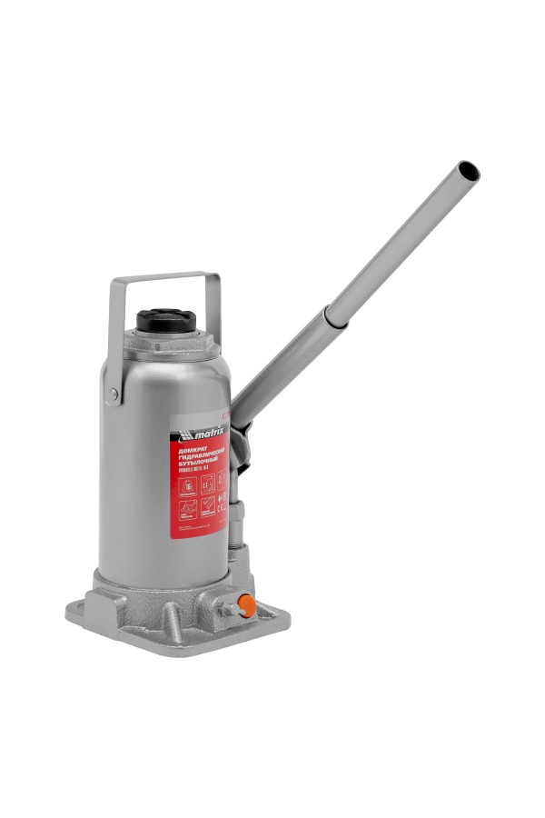 Домкрат гидравлический бутылочный, 16 т, h подъема 230-460 мм Matrix