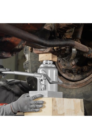 Домкрат гидравлический бутылочный, 30 т, h подъема 244-370 мм Matrix