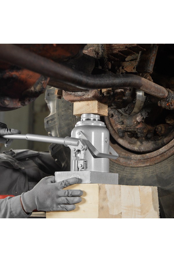 Домкрат гидравлический бутылочный, 30 т, h подъема 244-370 мм Matrix