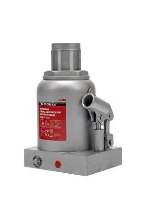 Домкрат гидравлический бутылочный, 30 т, h подъема 244-370 мм Matrix