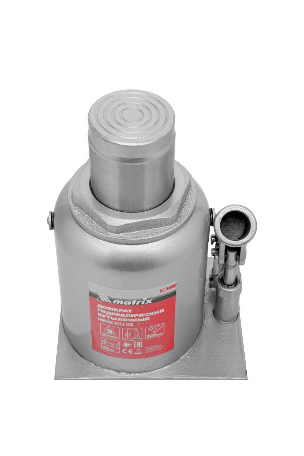 Домкрат гидравлический бутылочный, 30 т, h подъема 244-370 мм Matrix