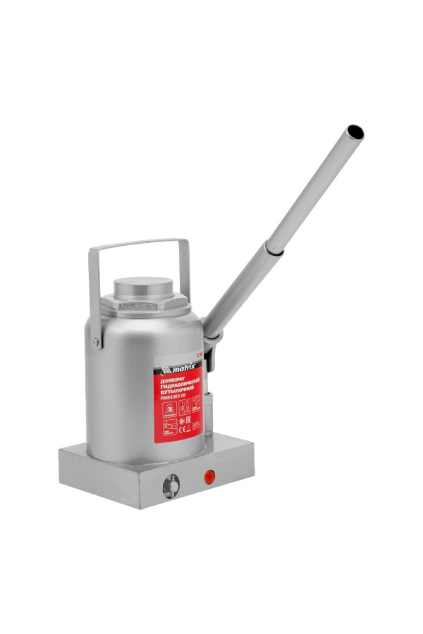 Домкрат гидравлический бутылочный, 30 т, h подъема 244-370 мм Matrix