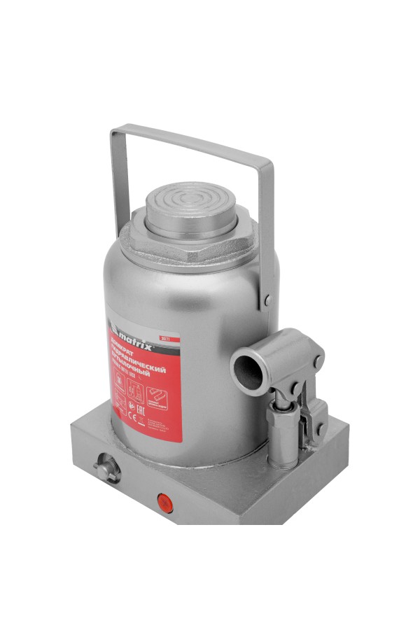 Домкрат гидравлический бутылочный, 30 т, h подъема 244-370 мм Matrix