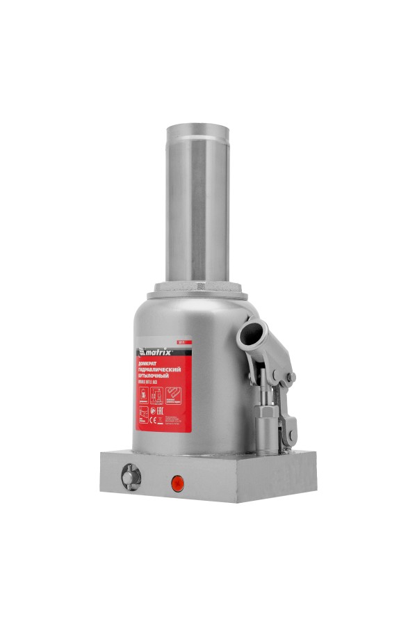 Домкрат гидравлический бутылочный, 30 т, h подъема 244-370 мм Matrix