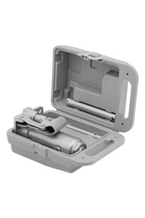 Домкрат гидравлический бутылочный, 2 т, h подъема 181-345 мм, в пластиковом кейсе Matrix