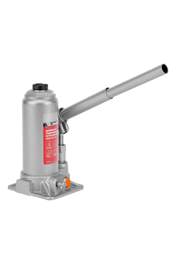 Домкрат гидравлический бутылочный, 3 т, h подъема 178-343 мм, в пластиковом кейсе Matrix