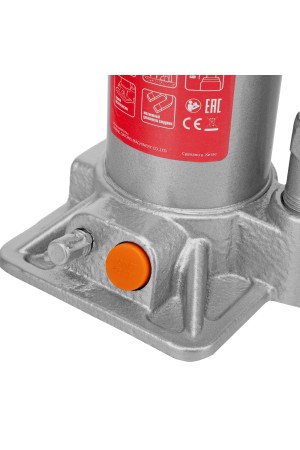 Домкрат гидравлический бутылочный, 3 т, h подъема 178-343 мм, в пластиковом кейсе Matrix