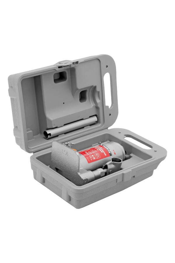 Домкрат гидравлический бутылочный, 3 т, h подъема 178-343 мм, в пластиковом кейсе Matrix