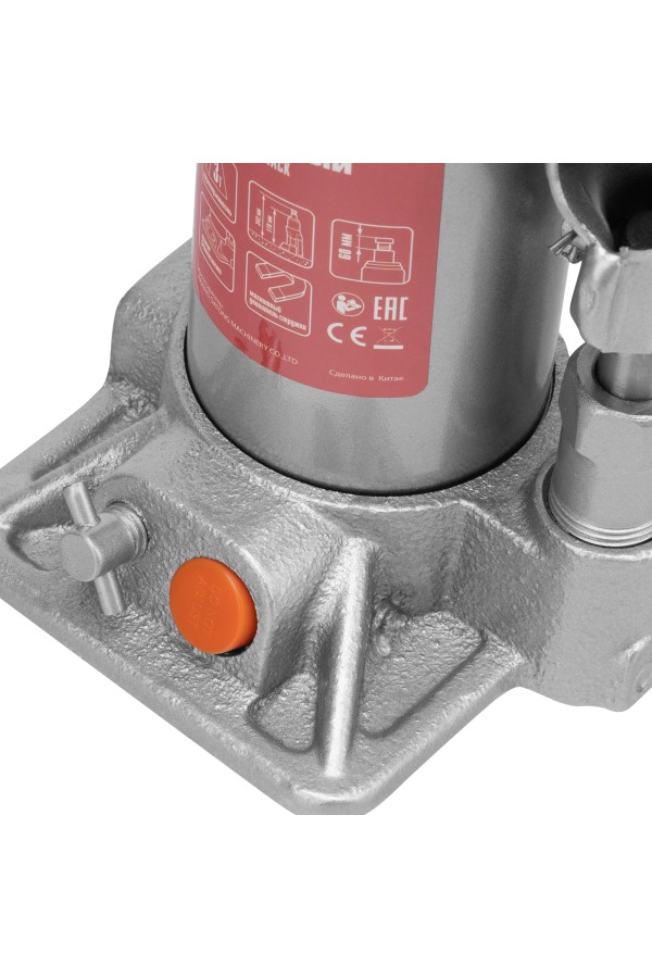 Домкрат гидравлический бутылочный, 3 т, h подъема 178-343 мм, в пластиковом кейсе Matrix