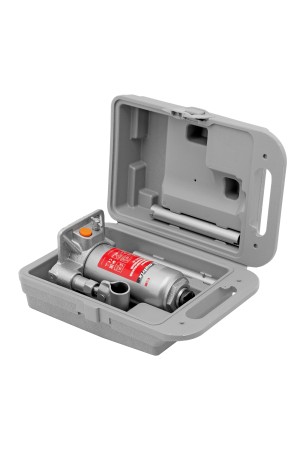 Домкрат гидравлический бутылочный, 3 т, h подъема 178-343 мм, в пластиковом кейсе Matrix