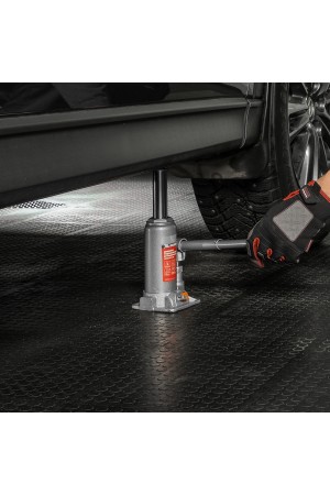 Домкрат гидравлический бутылочный, 3 т, h подъема 178-343 мм, в пластиковом кейсе Matrix