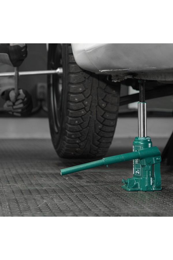 Домкрат гидравлический бутылочный, 2 т, 150-280 мм Сибртех