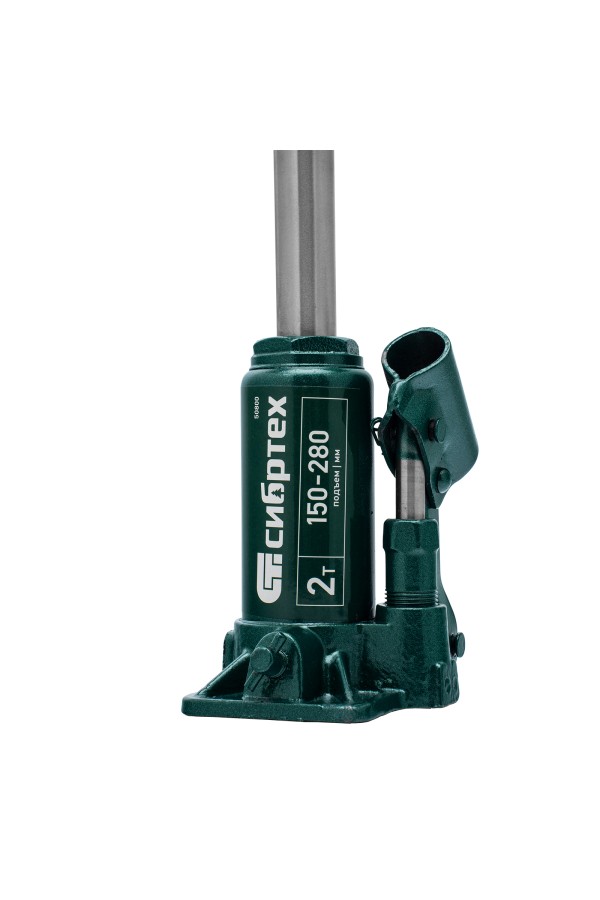 Домкрат гидравлический бутылочный, 2 т, 150-280 мм Сибртех